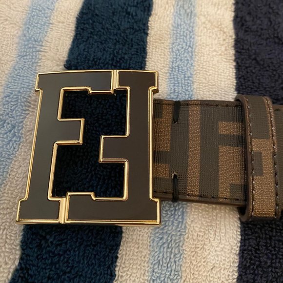 Brown Fendi Belt